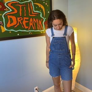 jeans west overalls
